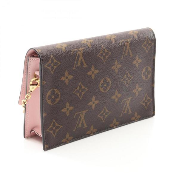 LOUIS VUITTON Brown Monogram Leather Shoulder Bag - Picture 2 of 9